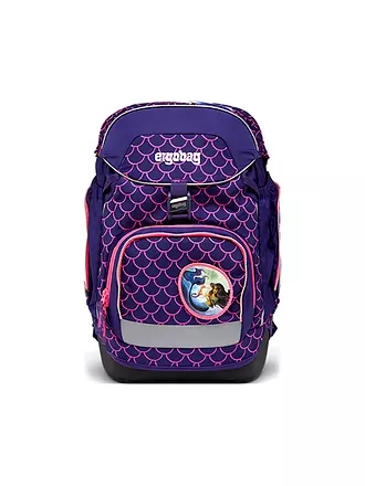 ERGOBAG | Schultaschen Set 6tlg MAXI Lumi -  PerlentauchBäre | 